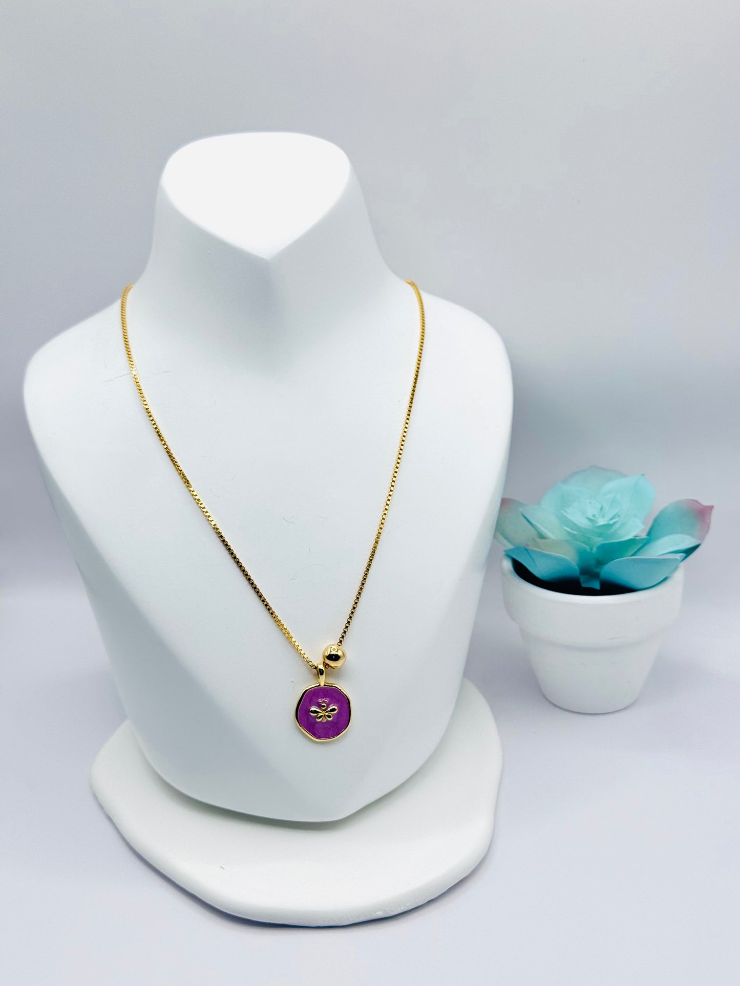 Amethyst butterfly NK CH028