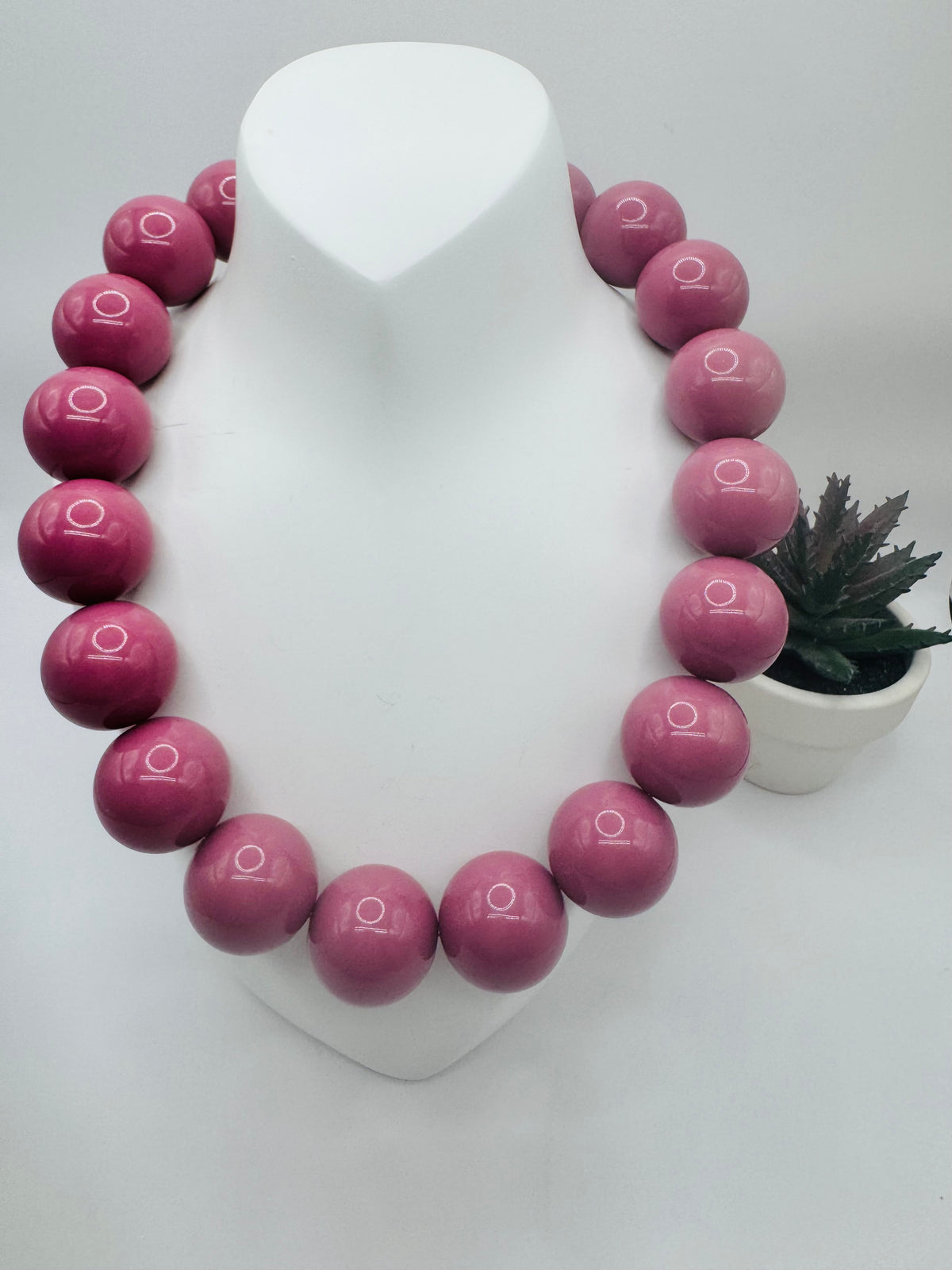 Pink Charm Necklace  NK AC011